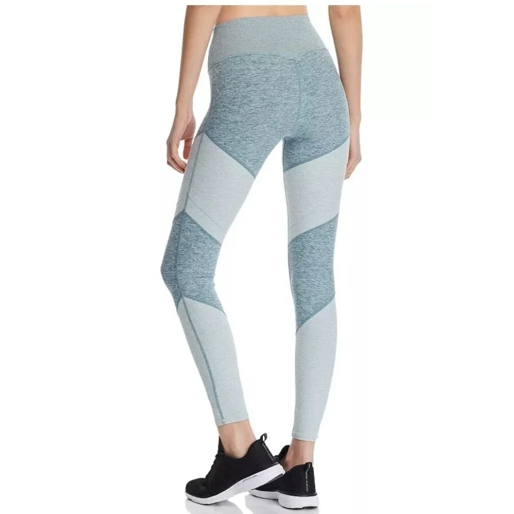 Alo‎ Yoga Sheila High Rise Alosoft Ankle Colorblock Leggings Size S
